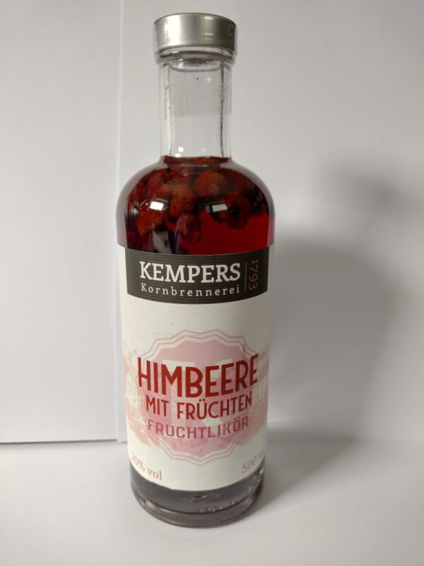 Likör Flasche Hibeere